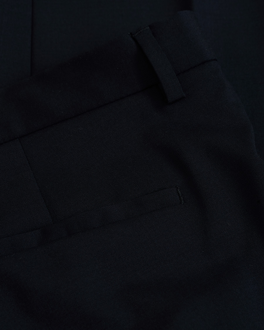 Heren | Broeken | Calvin Klein | Wool Stretch Trousers Midnight Navy