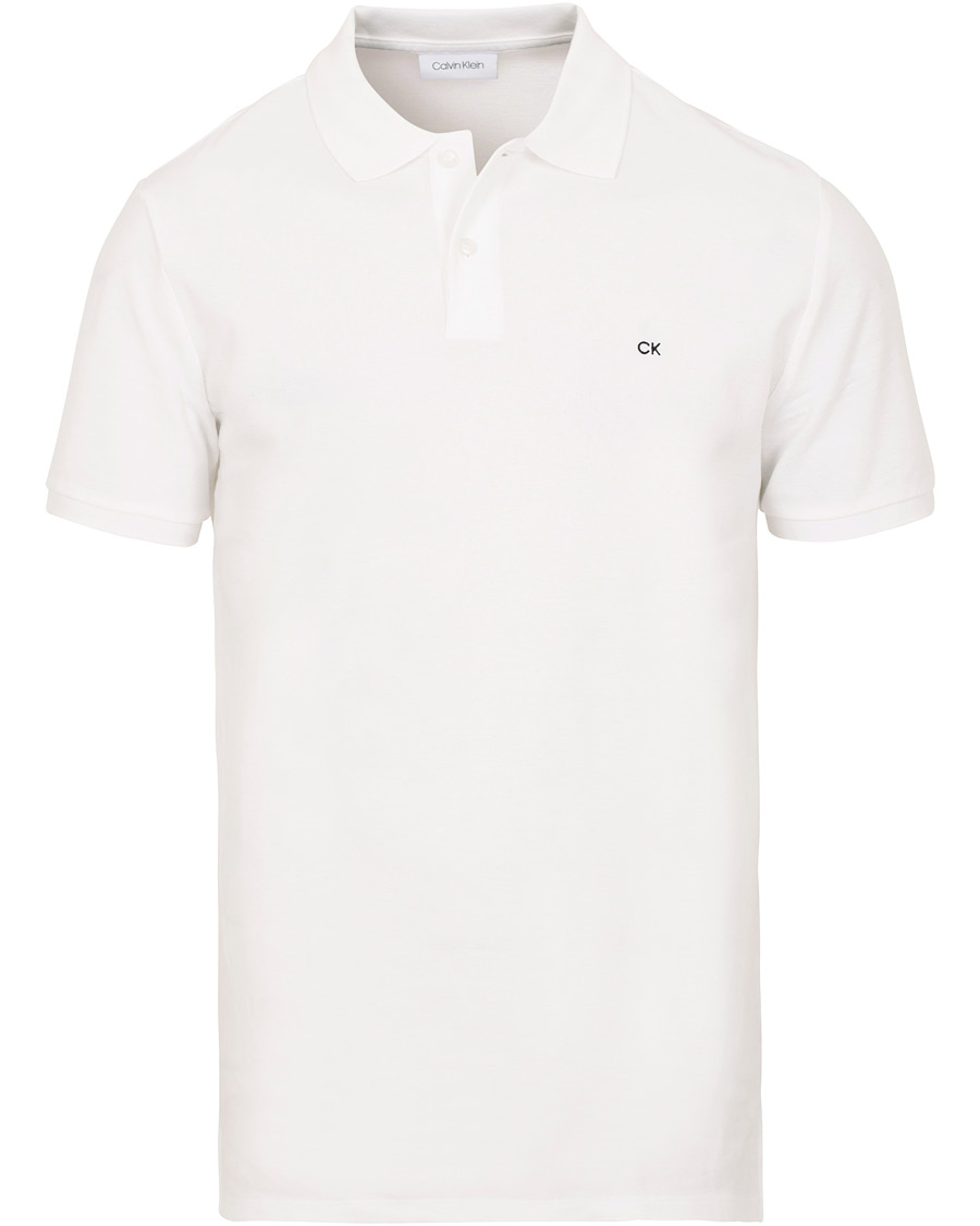 Heren | Polo's | Calvin Klein | Pique White