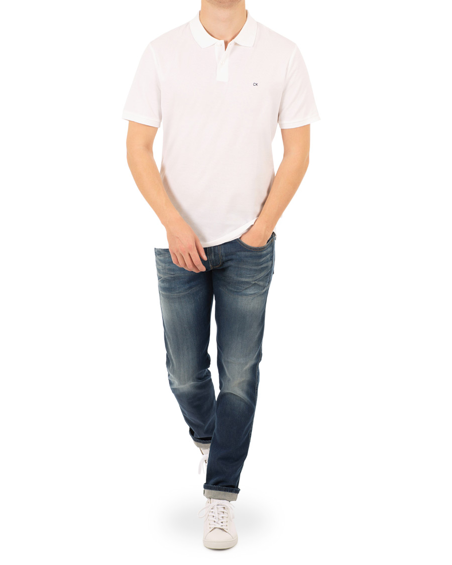 Heren | Polo's | Calvin Klein | Pique White