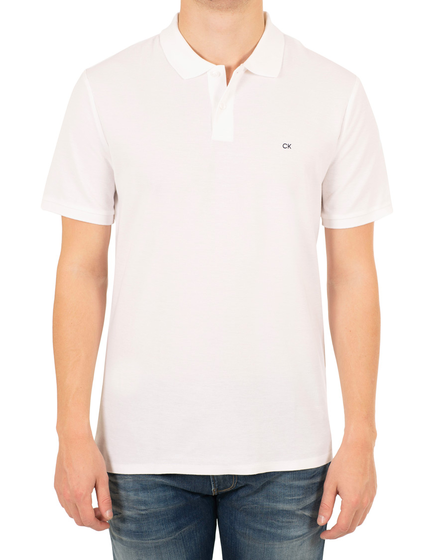 Heren | Polo's | Calvin Klein | Pique White