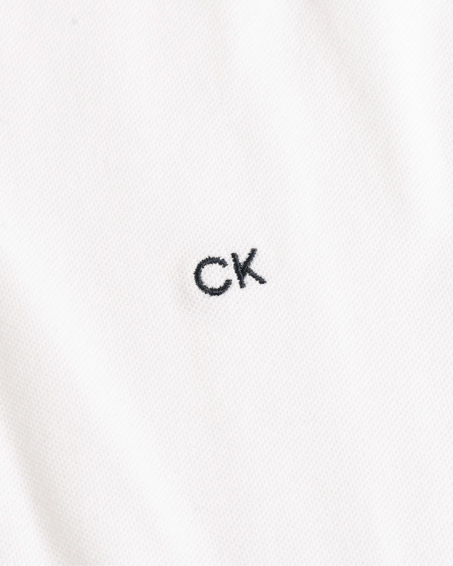 Heren | Polo's | Calvin Klein | Pique White