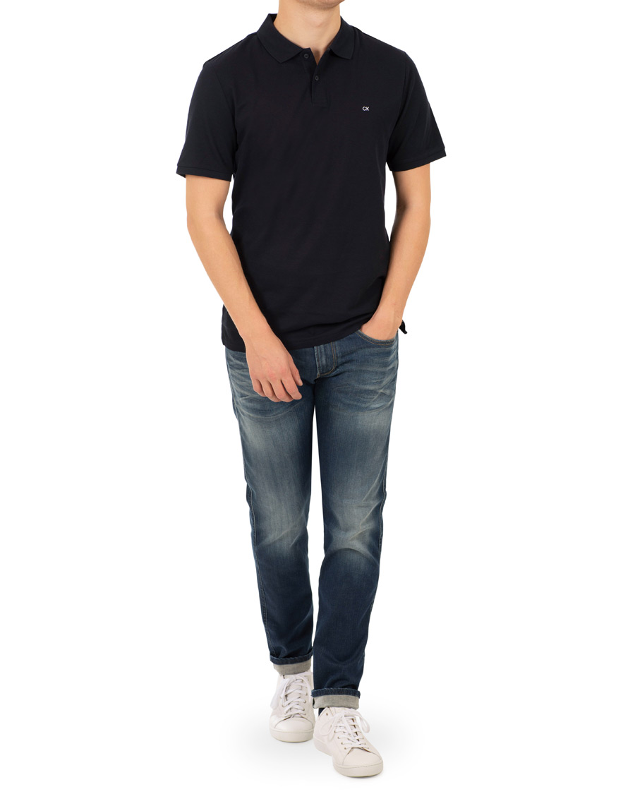Heren | Polo's | Calvin Klein | Pique Navy