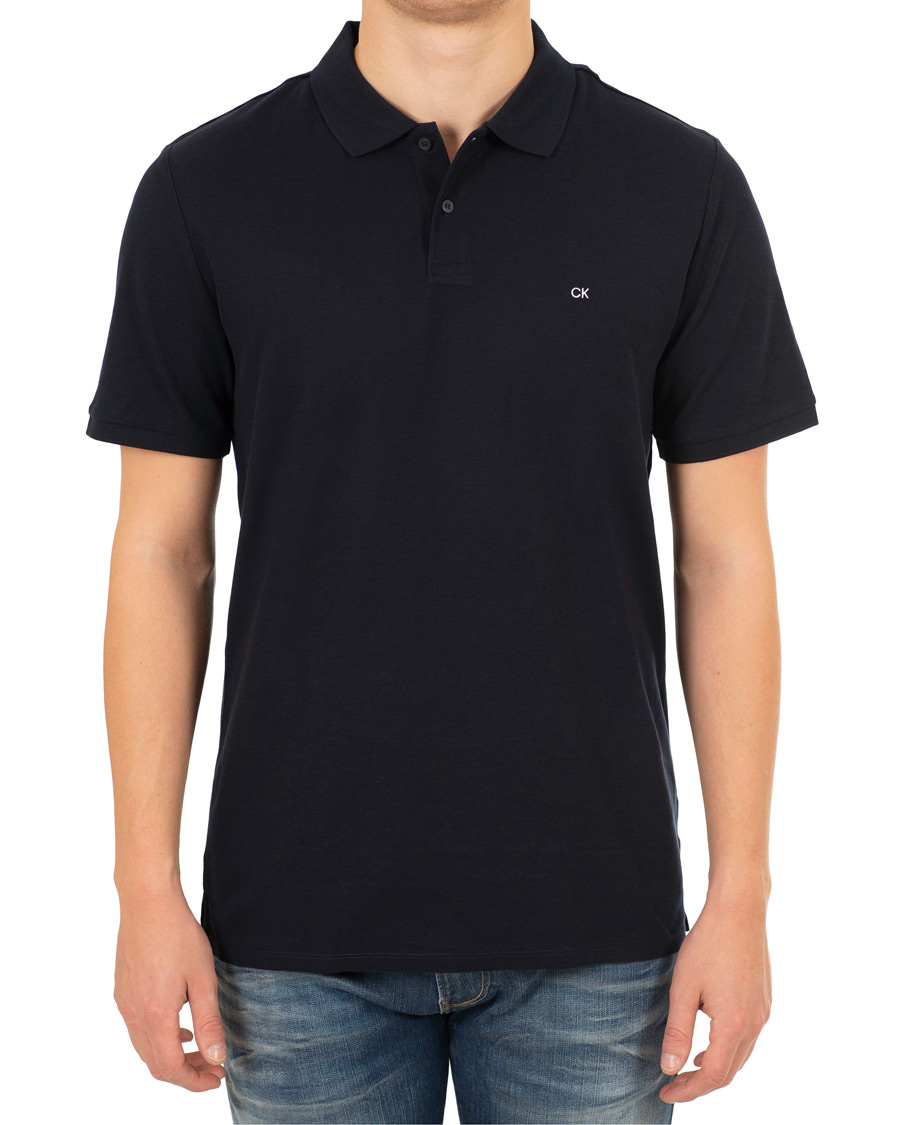 Heren | Polo's | Calvin Klein | Pique Navy
