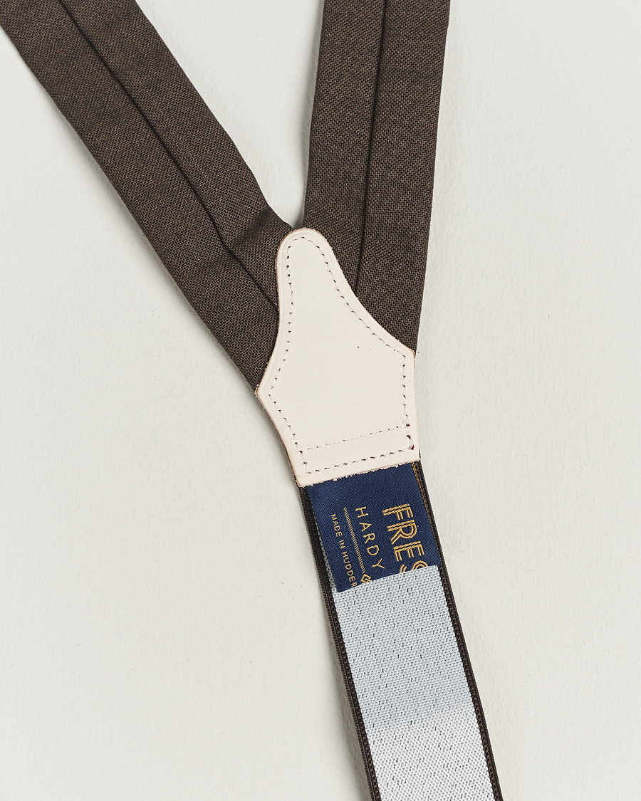Heren | Albert Thurston Fresco Braces 38mm Brown | Albert Thurston | Fresco Braces 38mm Brown