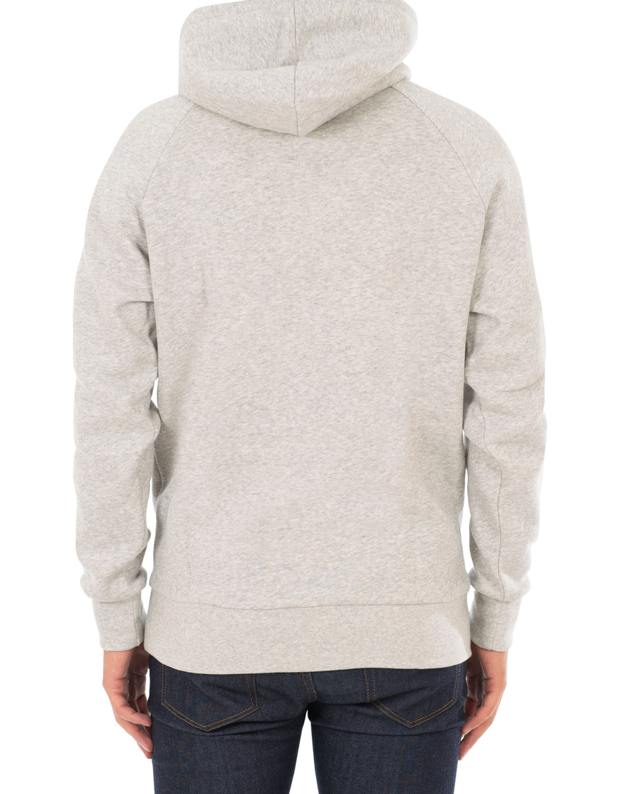 Heren | Truien | A Day's March | Hoodie Sweatshirt Grey Melange