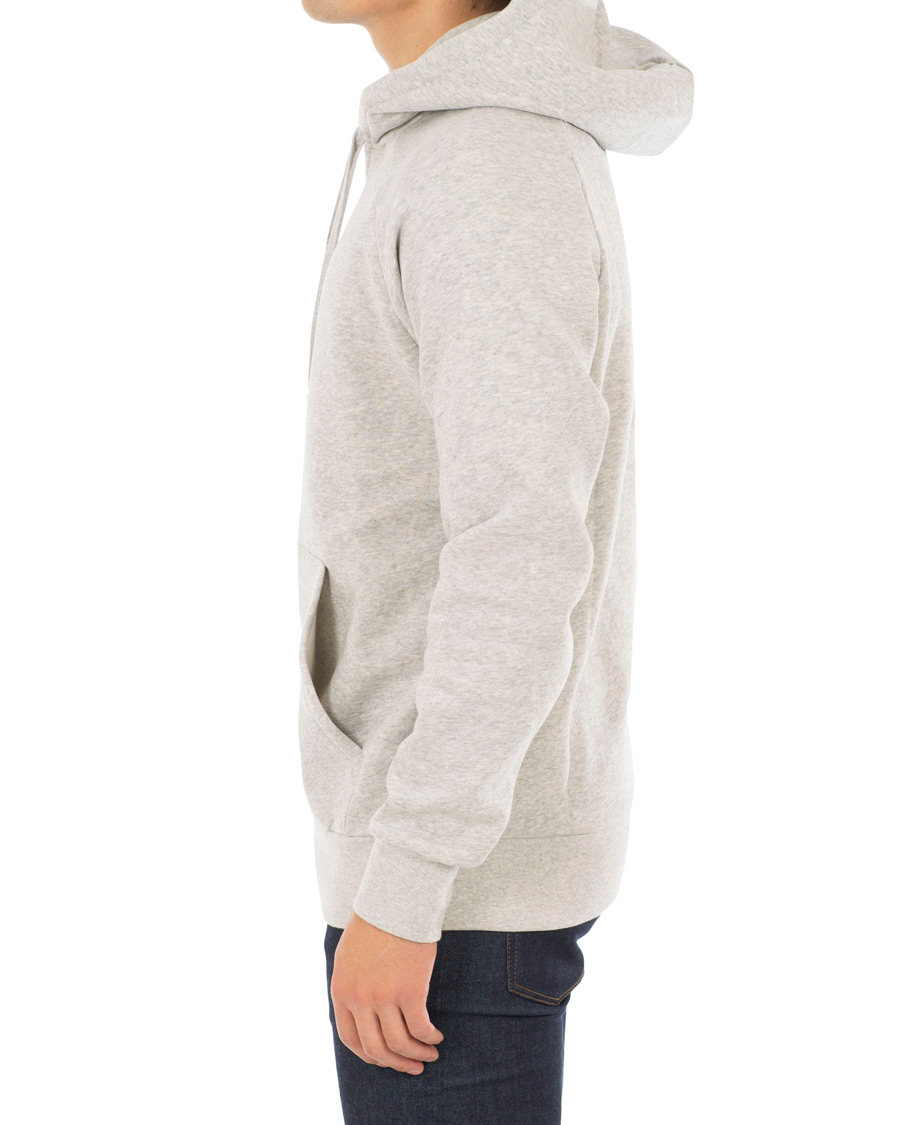 Heren | Truien | A Day's March | Hoodie Sweatshirt Grey Melange