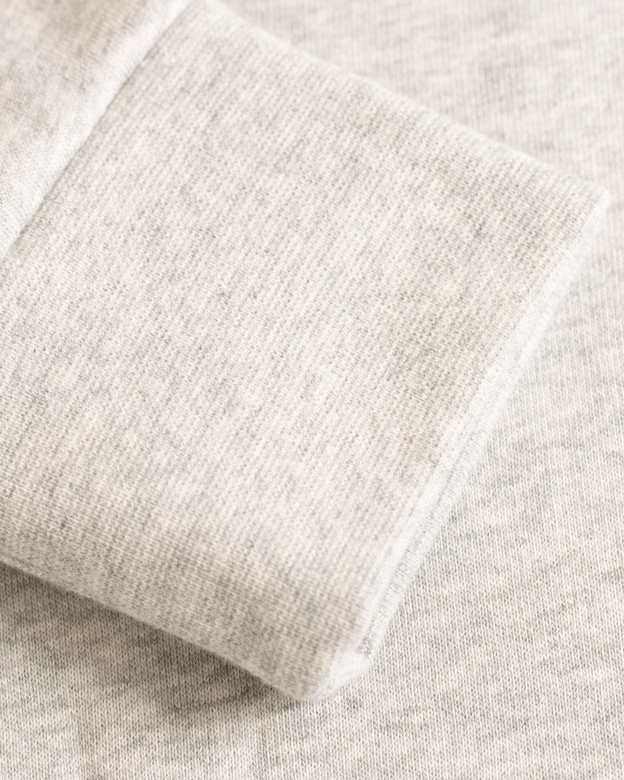 Heren | Truien | A Day's March | Hoodie Sweatshirt Grey Melange
