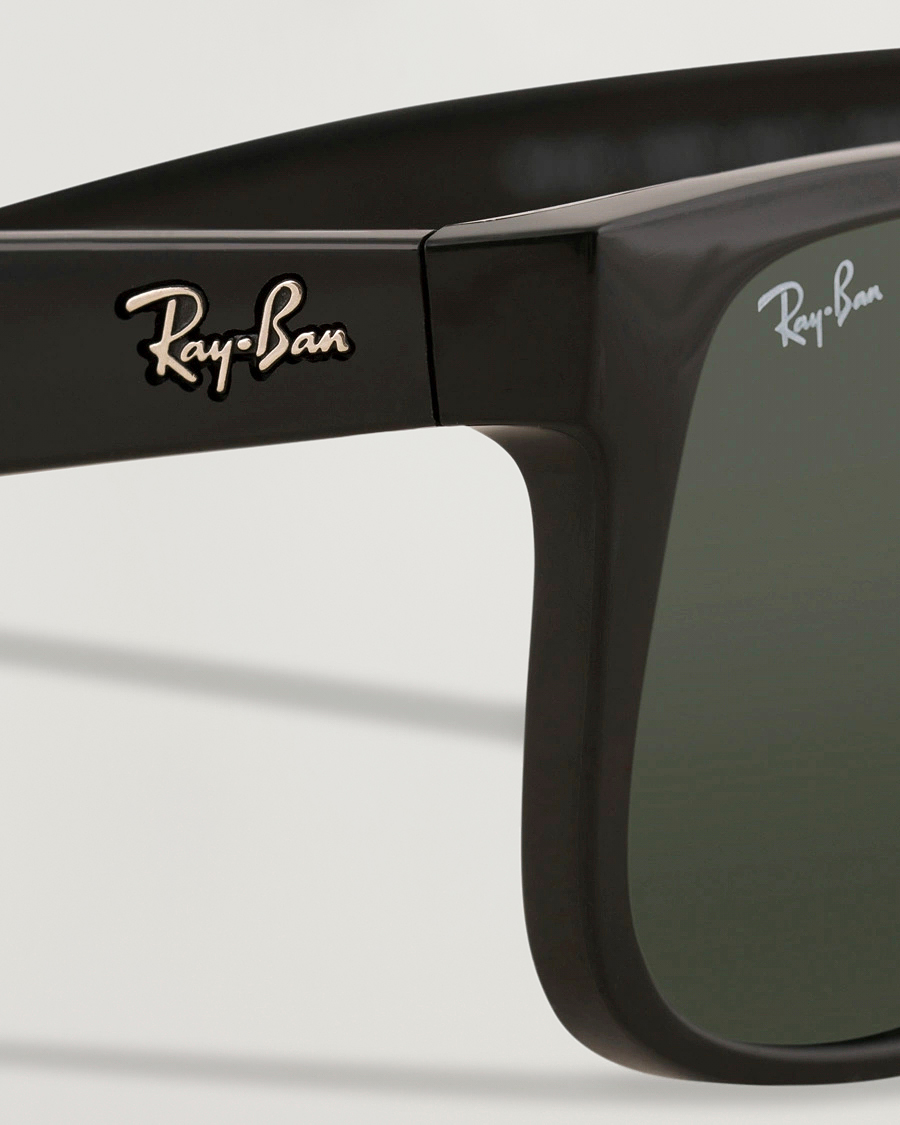 Heren | Zonnebrillen | Ray-Ban | 0RB4165 Justin Sunglasses Black