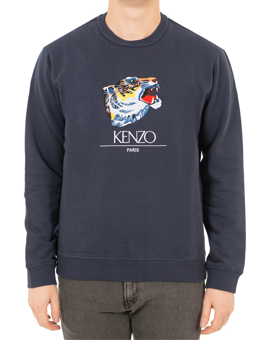 Heren | Truien | KENZO | Tiger Head Sweatshirt Ink