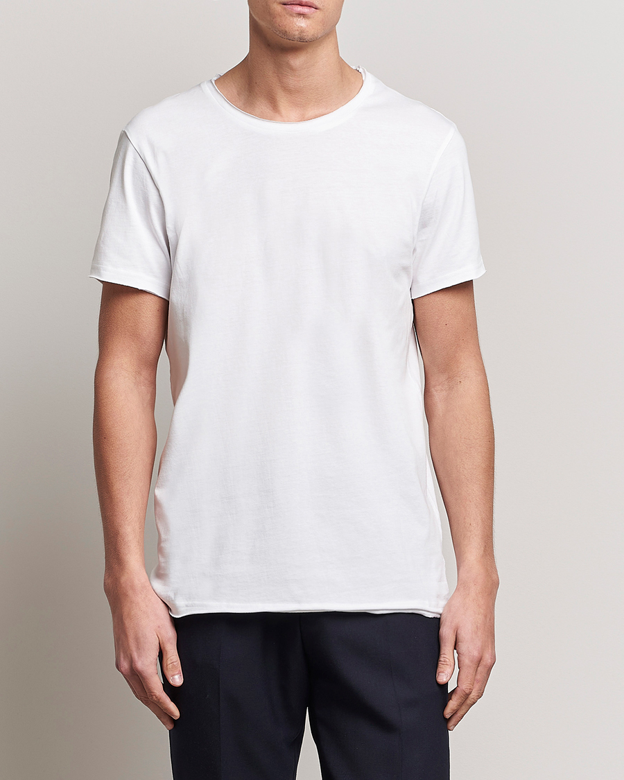 Heren | T-shirts met korte mouwen | Bread & Boxers | Crew Neck Relaxed White