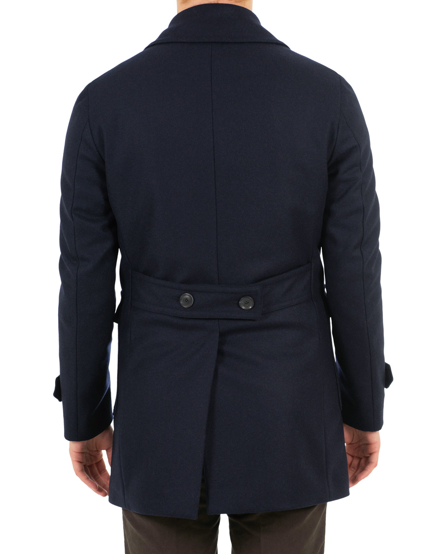 Heren | Jassen | L.B.M. 1911 | Classic Wool Peacoat Navy