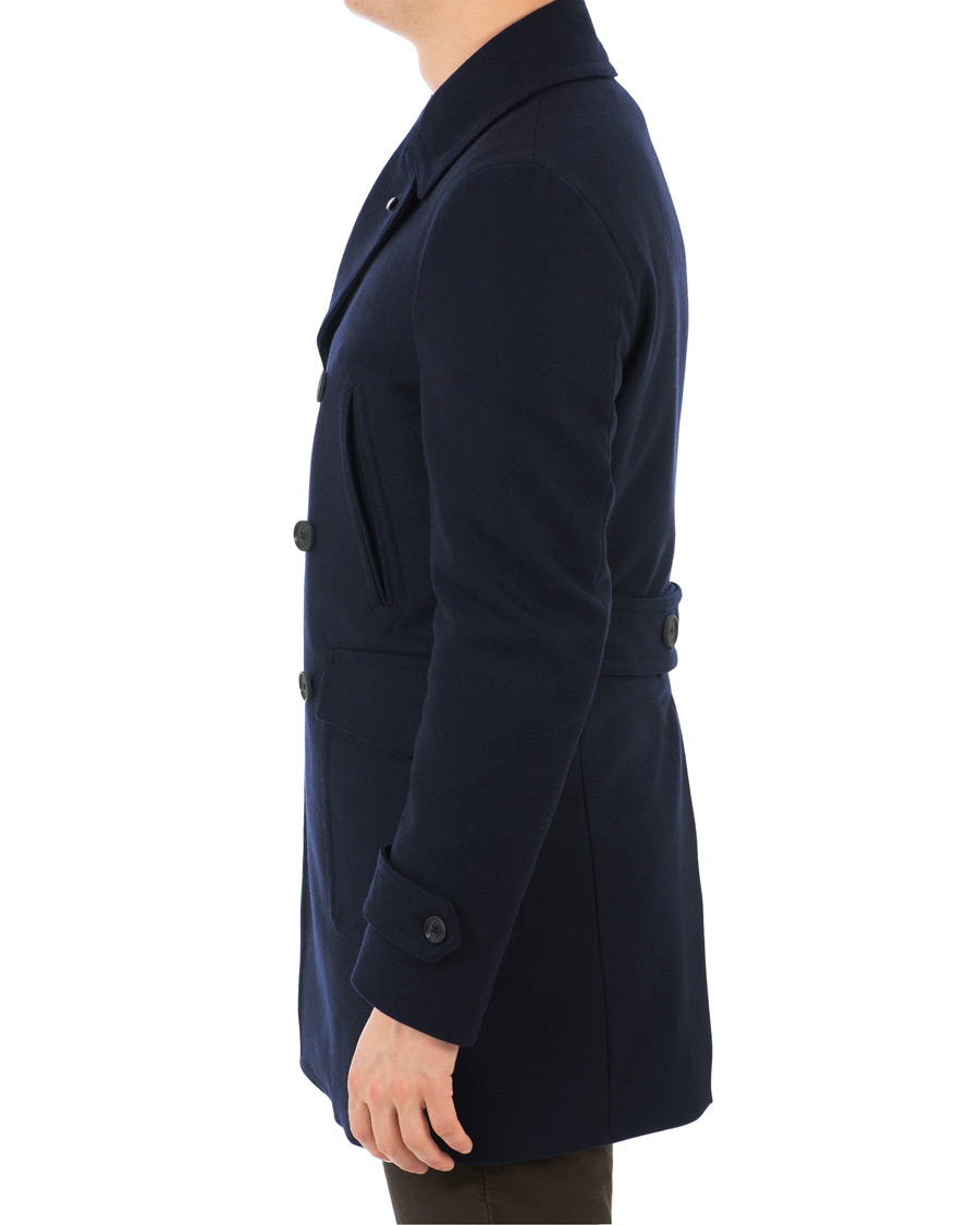 Heren | Jassen | L.B.M. 1911 | Classic Wool Peacoat Navy