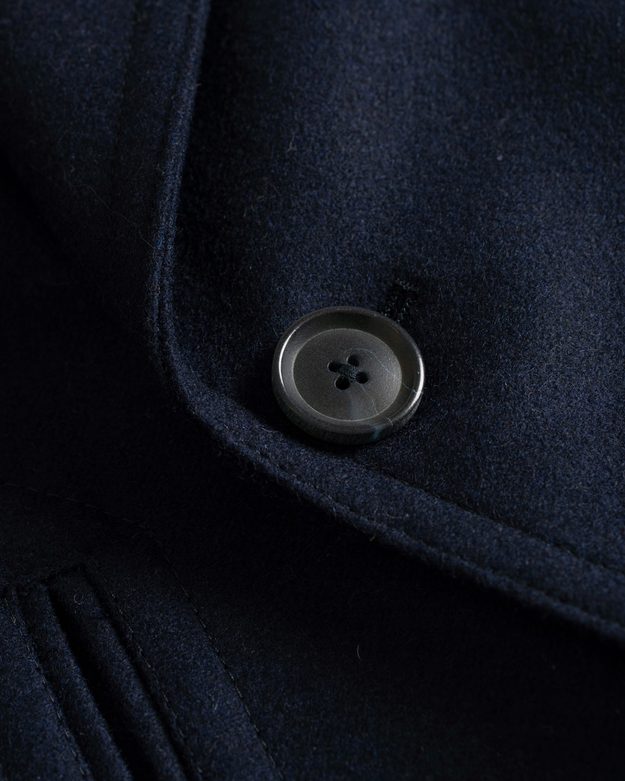 Heren | Jassen | L.B.M. 1911 | Classic Wool Peacoat Navy