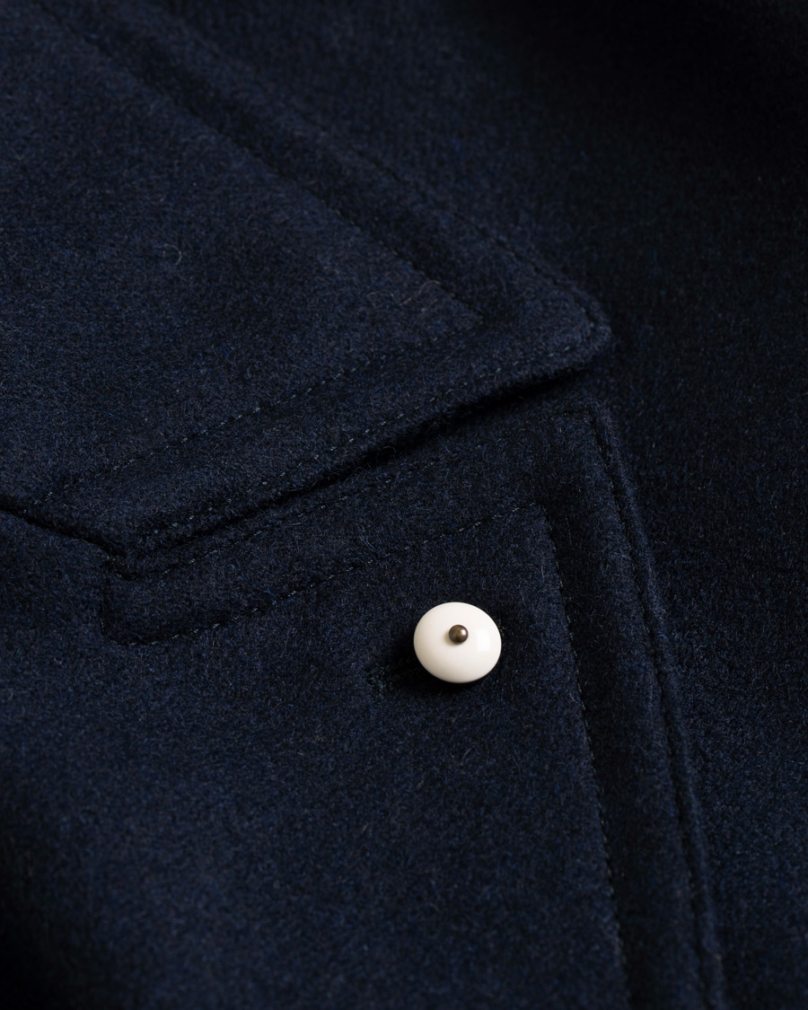 Heren | Jassen | L.B.M. 1911 | Classic Wool Peacoat Navy