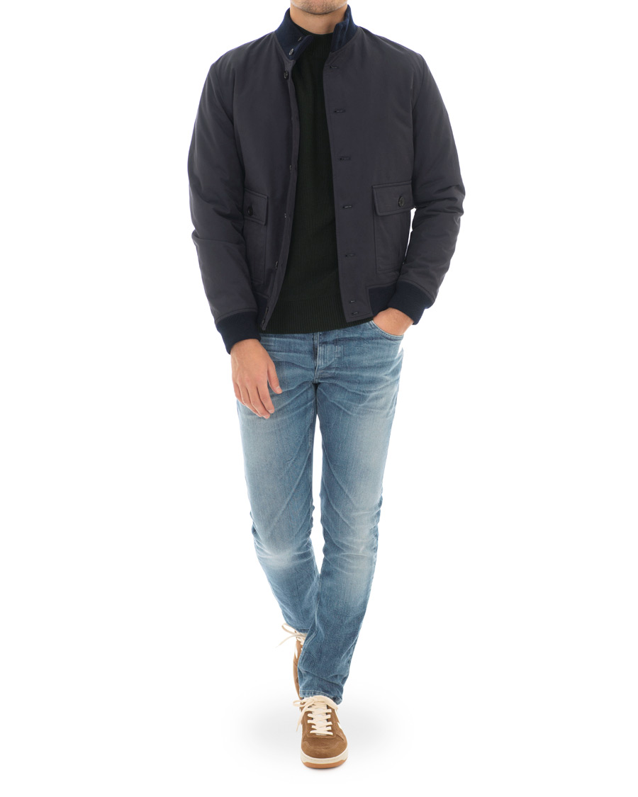 Heren | Jeans | Nudie Jeans | Green Collection Lean Dean Jeans Worn In Green
