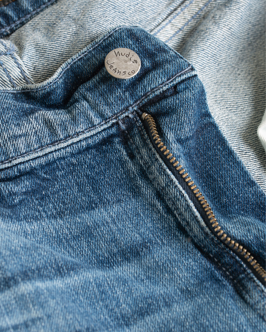 Heren | Jeans | Nudie Jeans | Green Collection Lean Dean Jeans Worn In Green