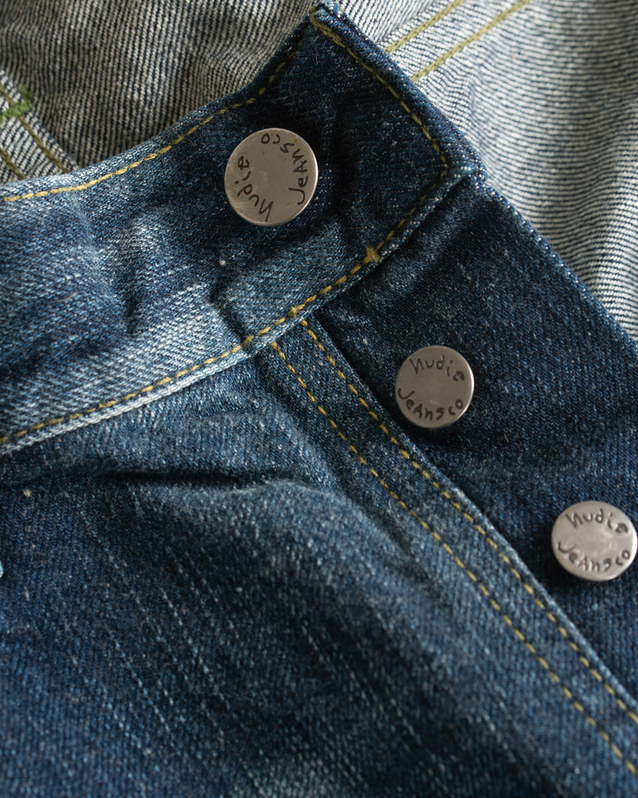 Heren | Jeans | Nudie Jeans | Green Collection Sleepy Sixten Jeans Authentic Green