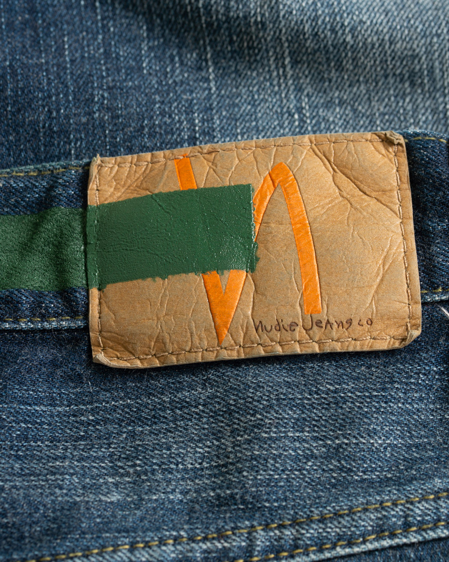 Heren | Jeans | Nudie Jeans | Green Collection Sleepy Sixten Jeans Authentic Green