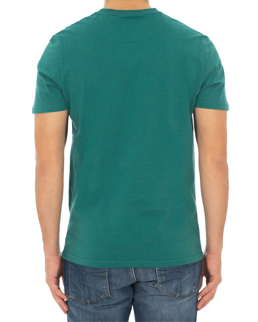 Heren | T-shirts | Lyle & Scott | Garment Dyed T-Shirt Alpine Green Marl