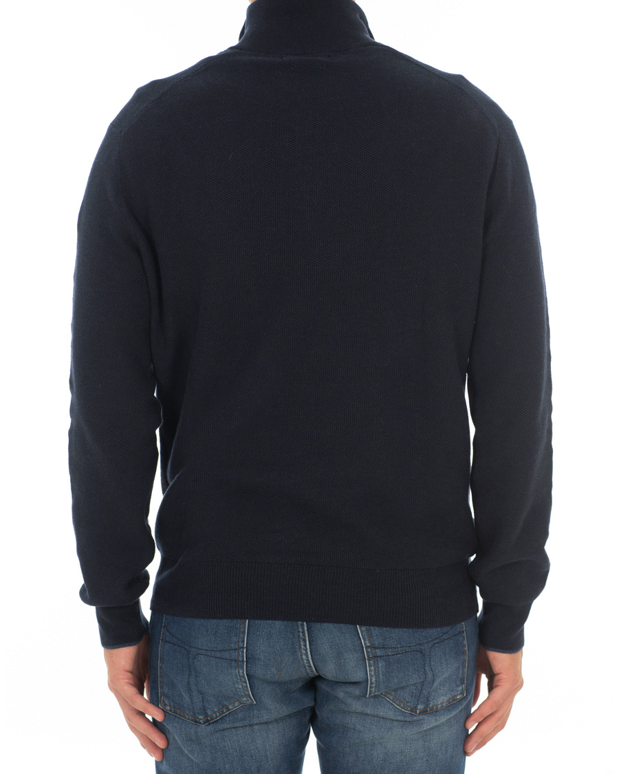 Heren | Truien | Polo Ralph Lauren | Texture  Half Zip Navy Heather