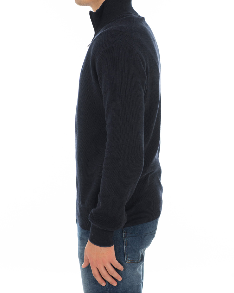 Heren | Truien | Polo Ralph Lauren | Texture  Half Zip Navy Heather