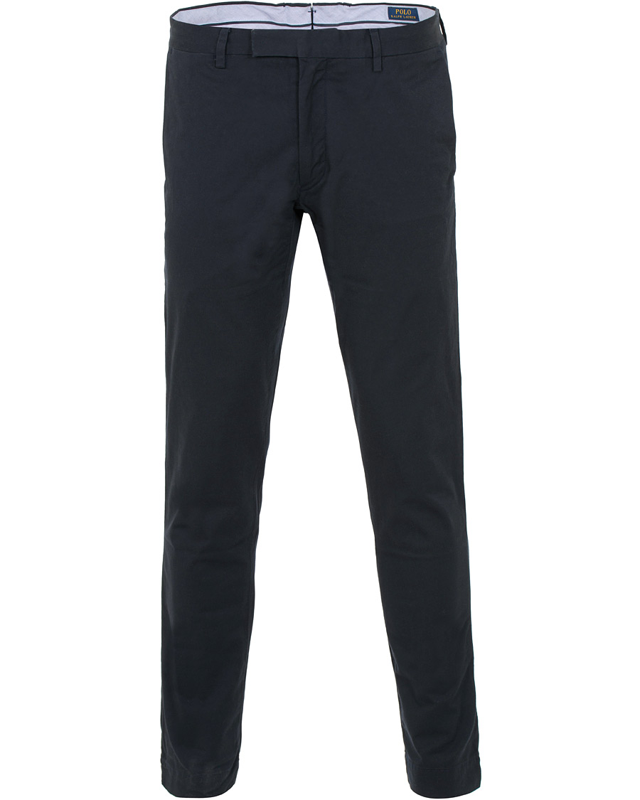 Heren | Broeken | Polo Ralph Lauren | Tailored Slim Fit Stretch Hudson Chinos Aviator Navy