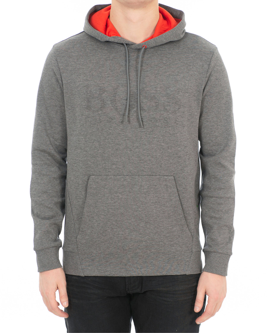 Heren | Truien | BOSS GREEN | Boss Athleisure Soody Hoodie Grey