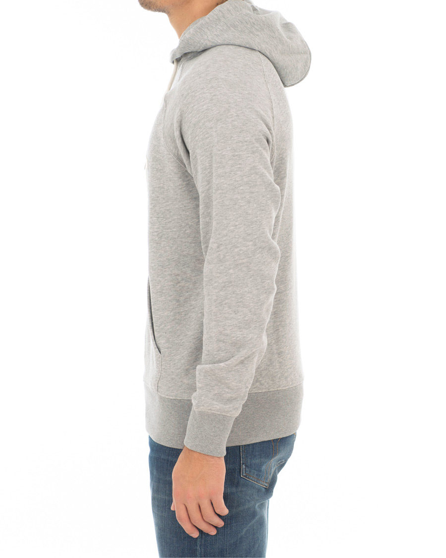 Heren | Truien | GANT | Logo Hoodie Grey Melange
