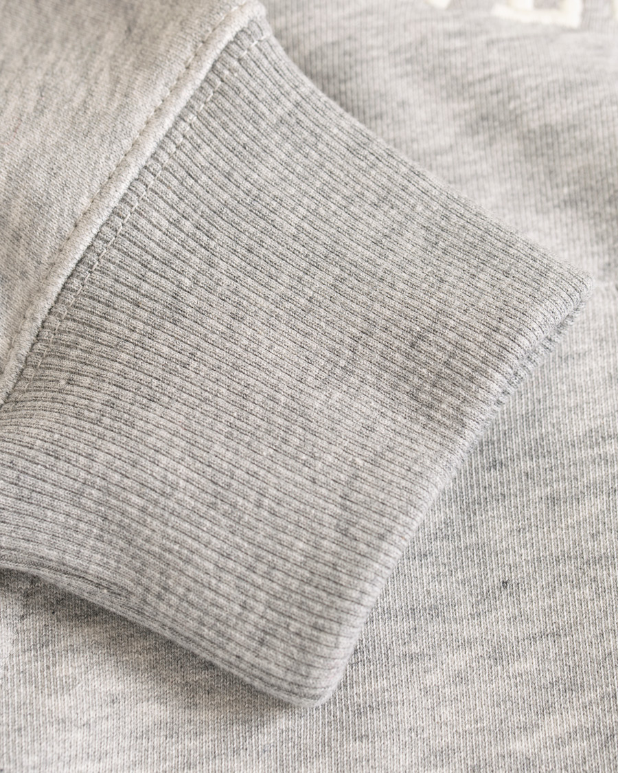 Heren | Truien | GANT | Logo Hoodie Grey Melange