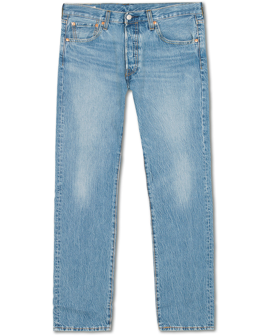 Heren | Jeans | Levi's | 501 Original Fit Stretch Jeans Pipe Light