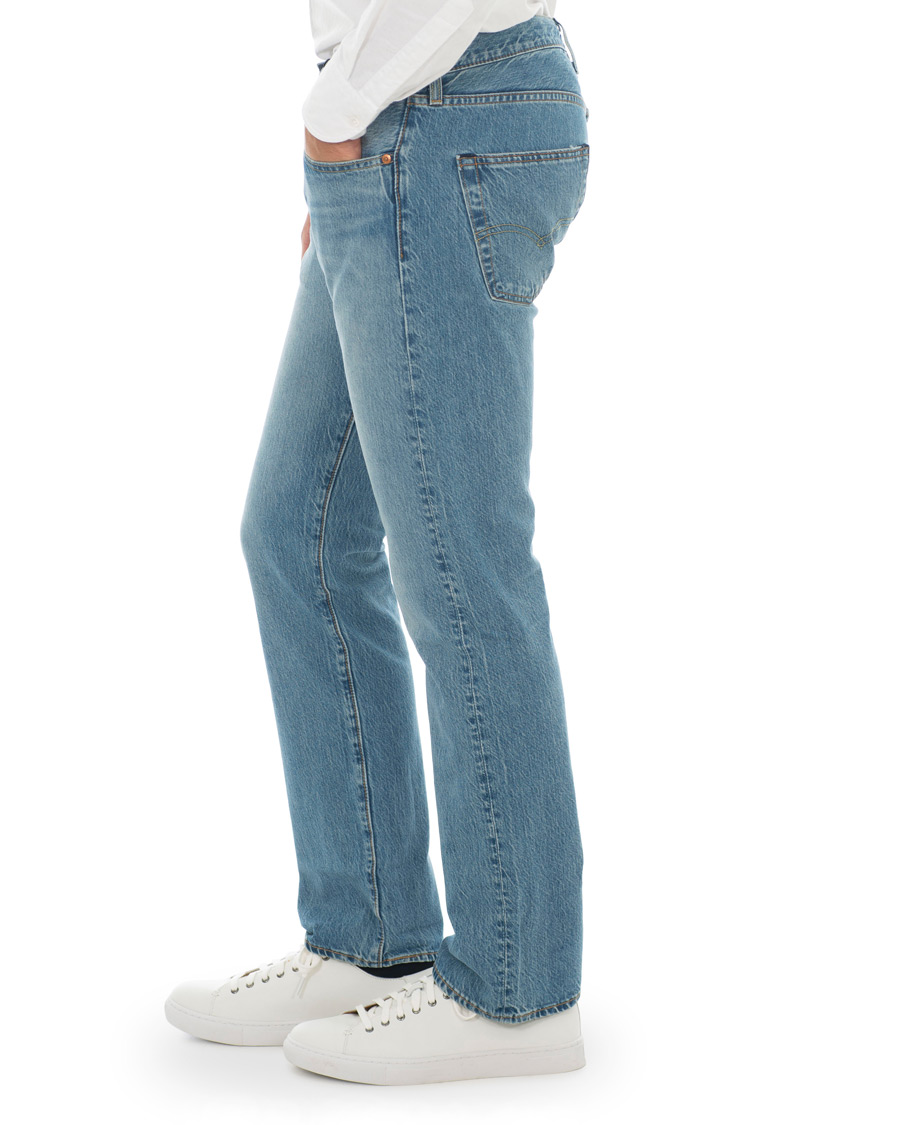 Heren | Jeans | Levi's | 501 Original Fit Stretch Jeans Pipe Light
