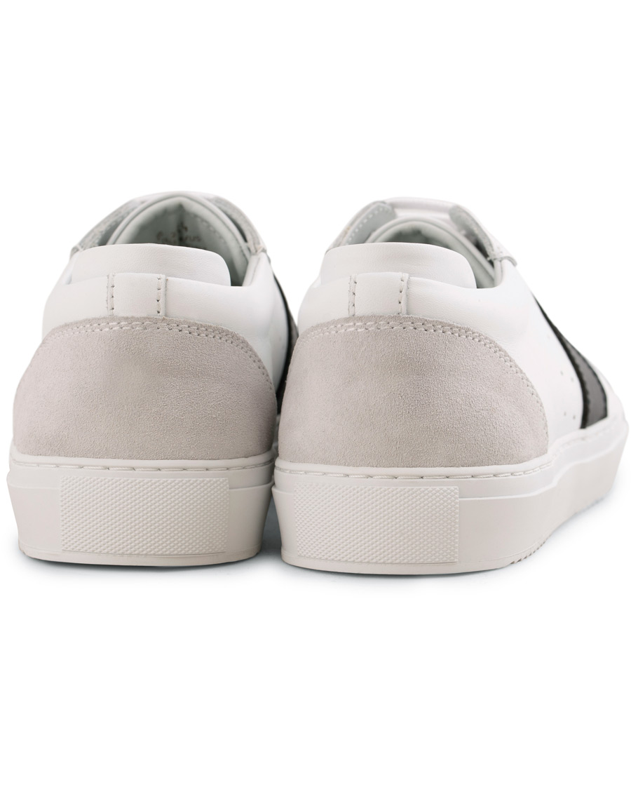Heren | Axel Arigato Dunk Sneaker White Leather/Black | Axel Arigato | Dunk Sneaker White Leather/Black