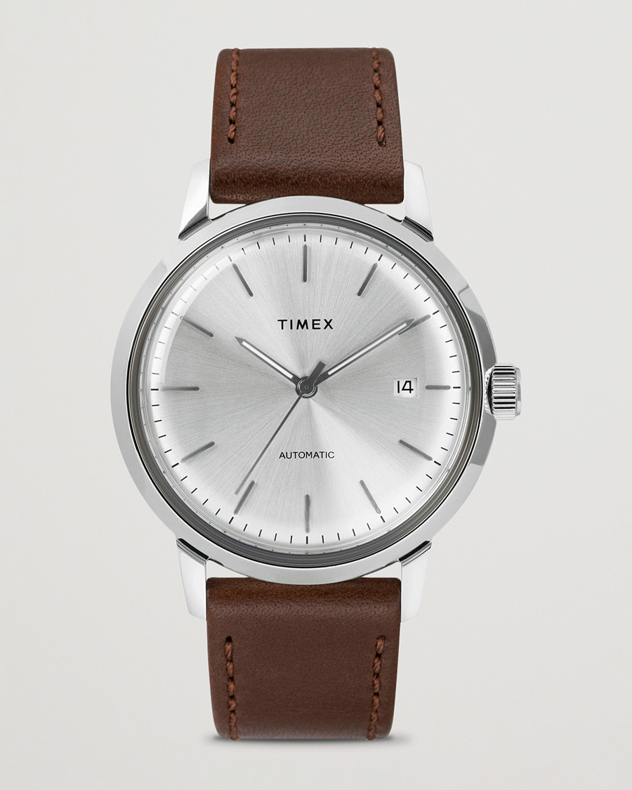 Heren | Timex Marlin Automatic 40mm Silver Dial | Timex | Marlin Automatic 40mm Silver Dial