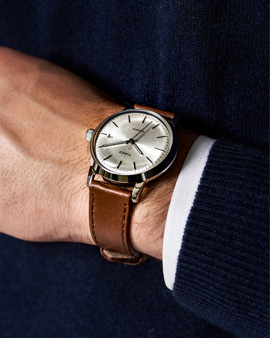 Heren | Timex Marlin Automatic 40mm Silver Dial | Timex | Marlin Automatic 40mm Silver Dial