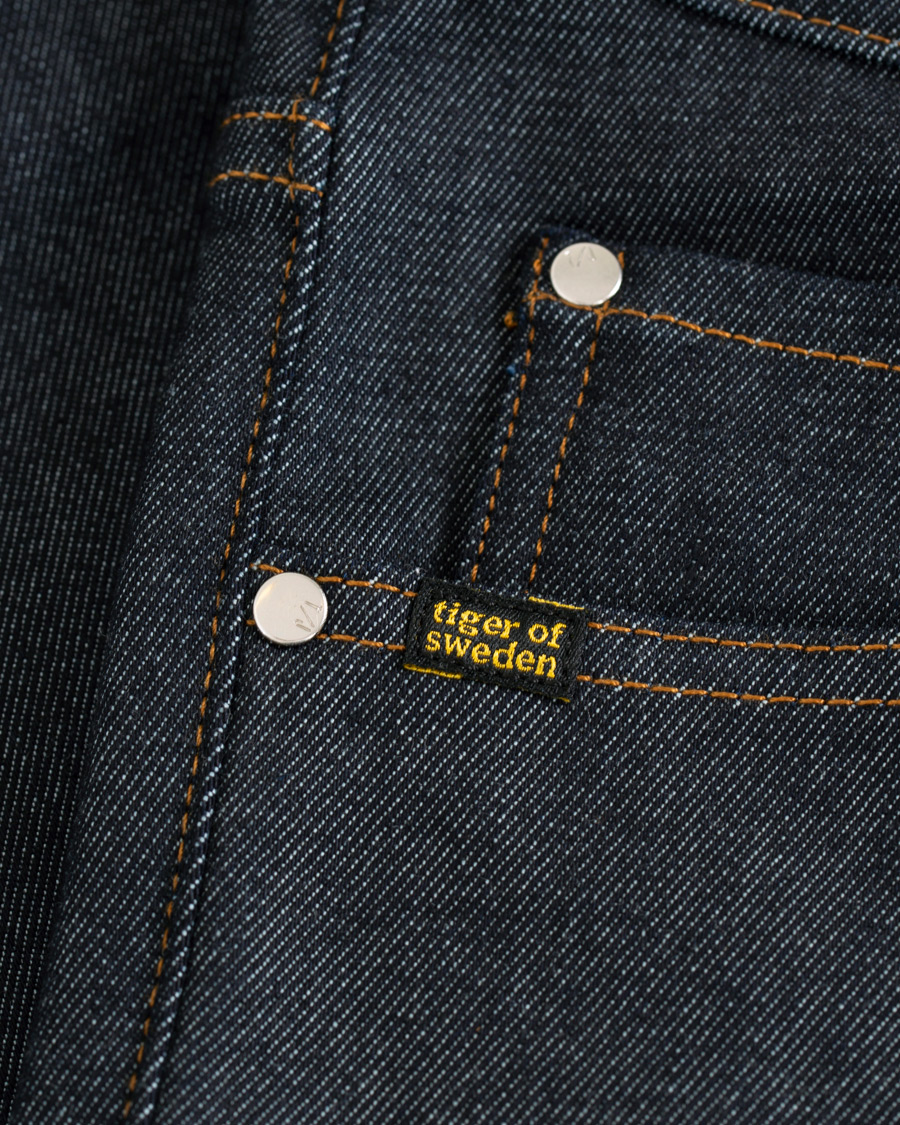 Heren | Jeans | Tiger of Sweden Jeans | Evolve Jeans Midnight blue