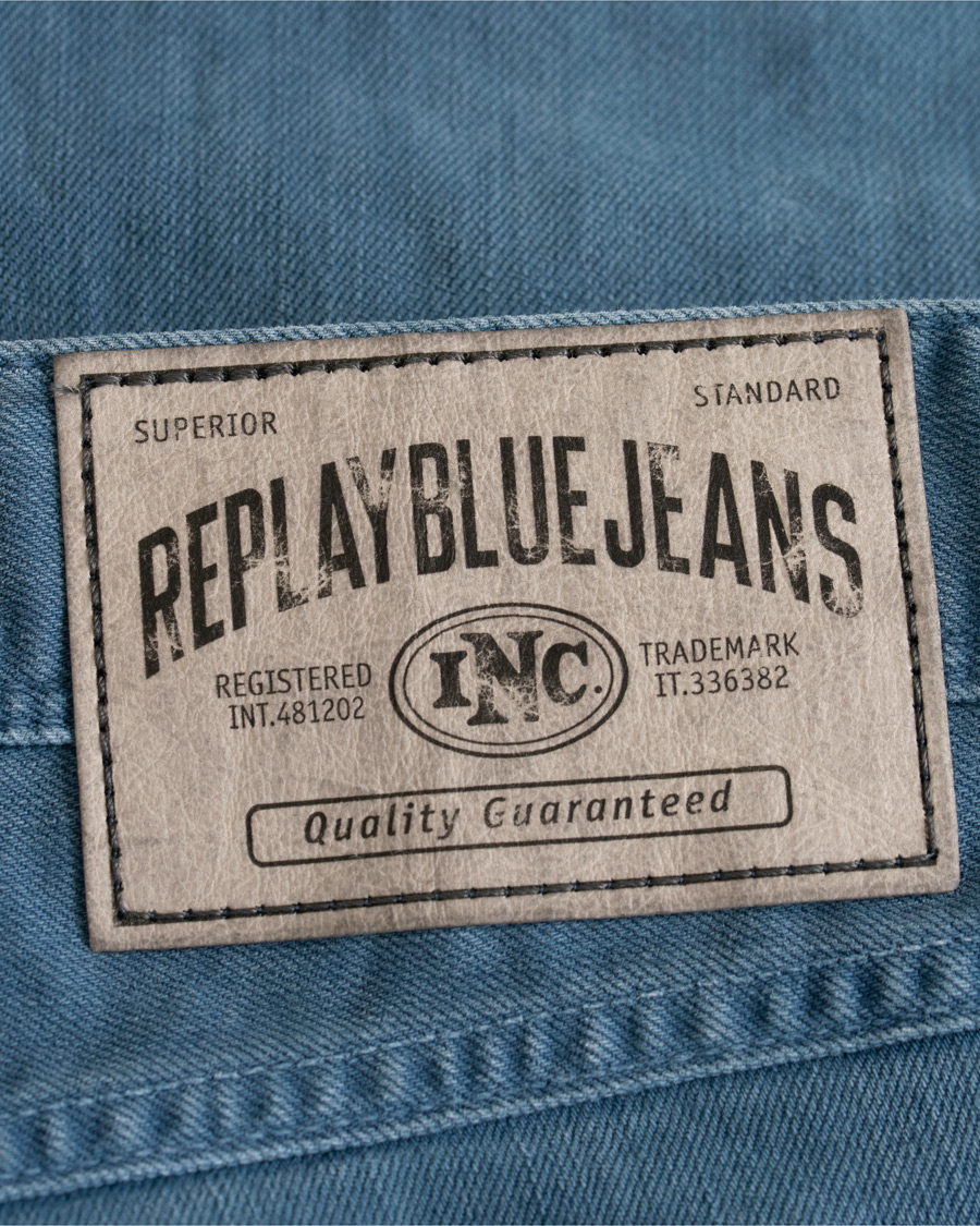Heren | Jeans | Replay | Anbass Jeans Storm Blue