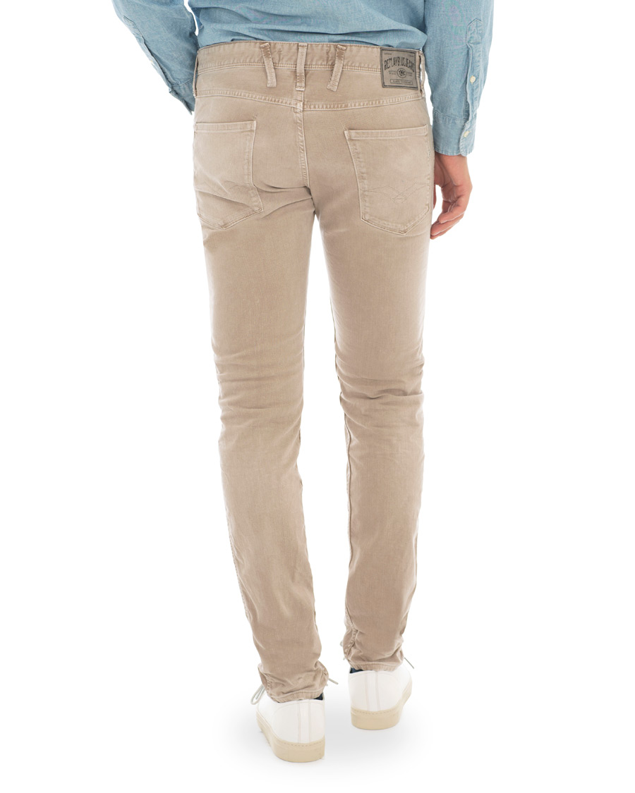 Heren | Jeans | Replay | Anbass Jeans Sand