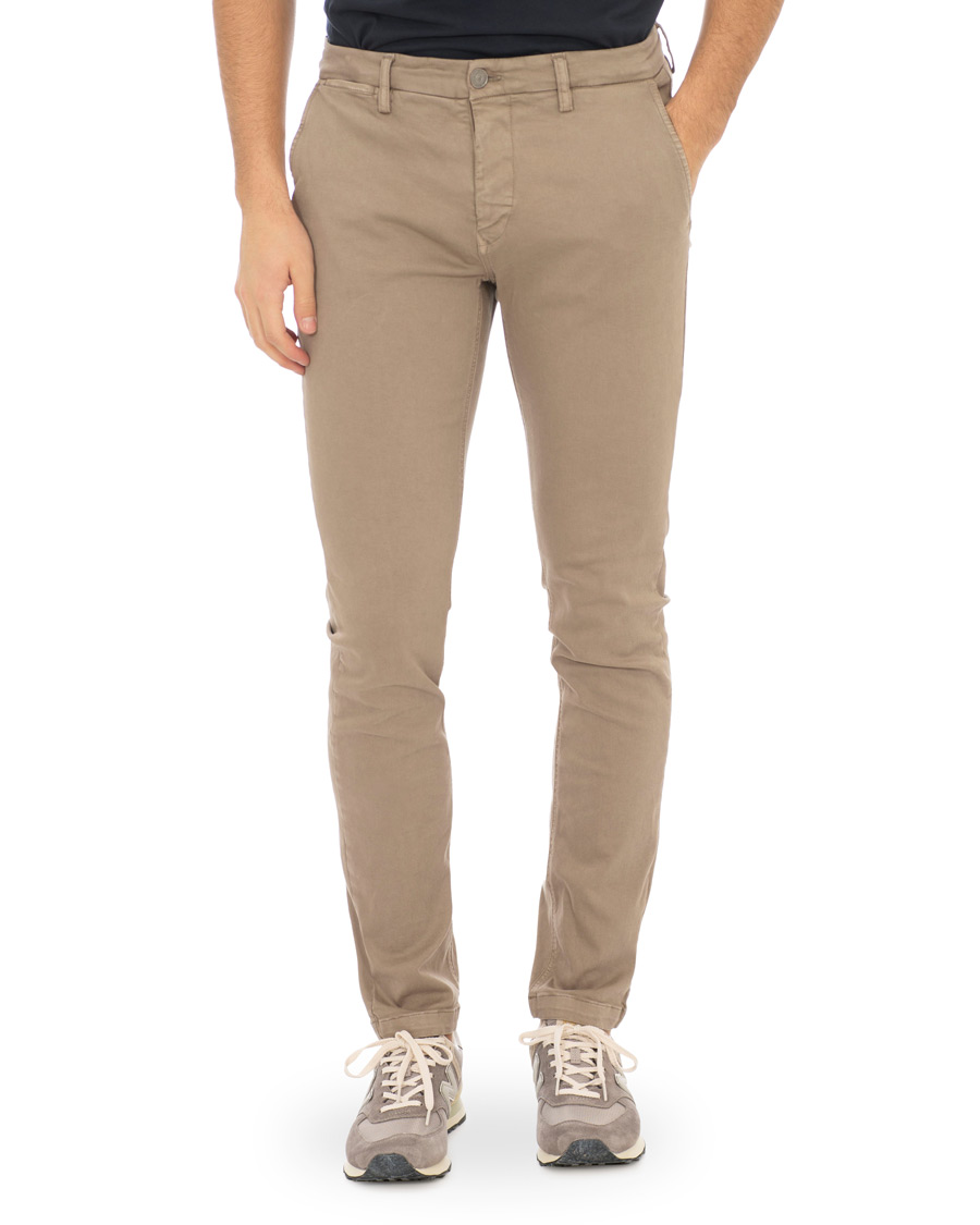 Heren | Broeken | Replay | Zeumar Hyperflex Chino Sand