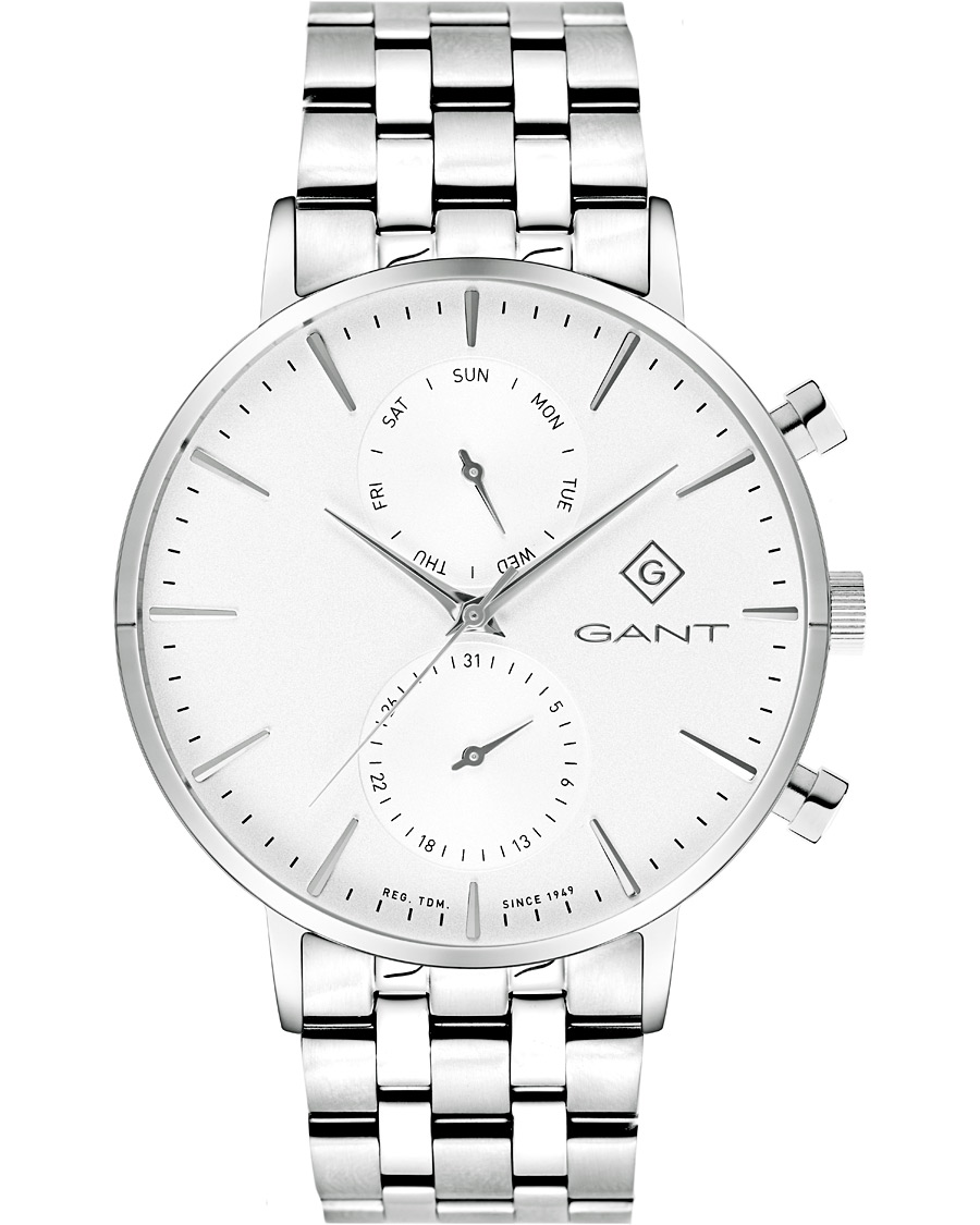 Heren | GANT Park Hill Day Date II Silver | GANT | Park Hill Day Date II Silver
