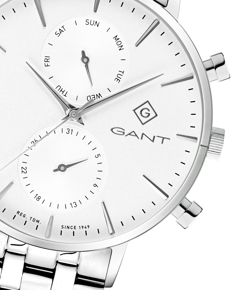 Heren | GANT Park Hill Day Date II Silver | GANT | Park Hill Day Date II Silver
