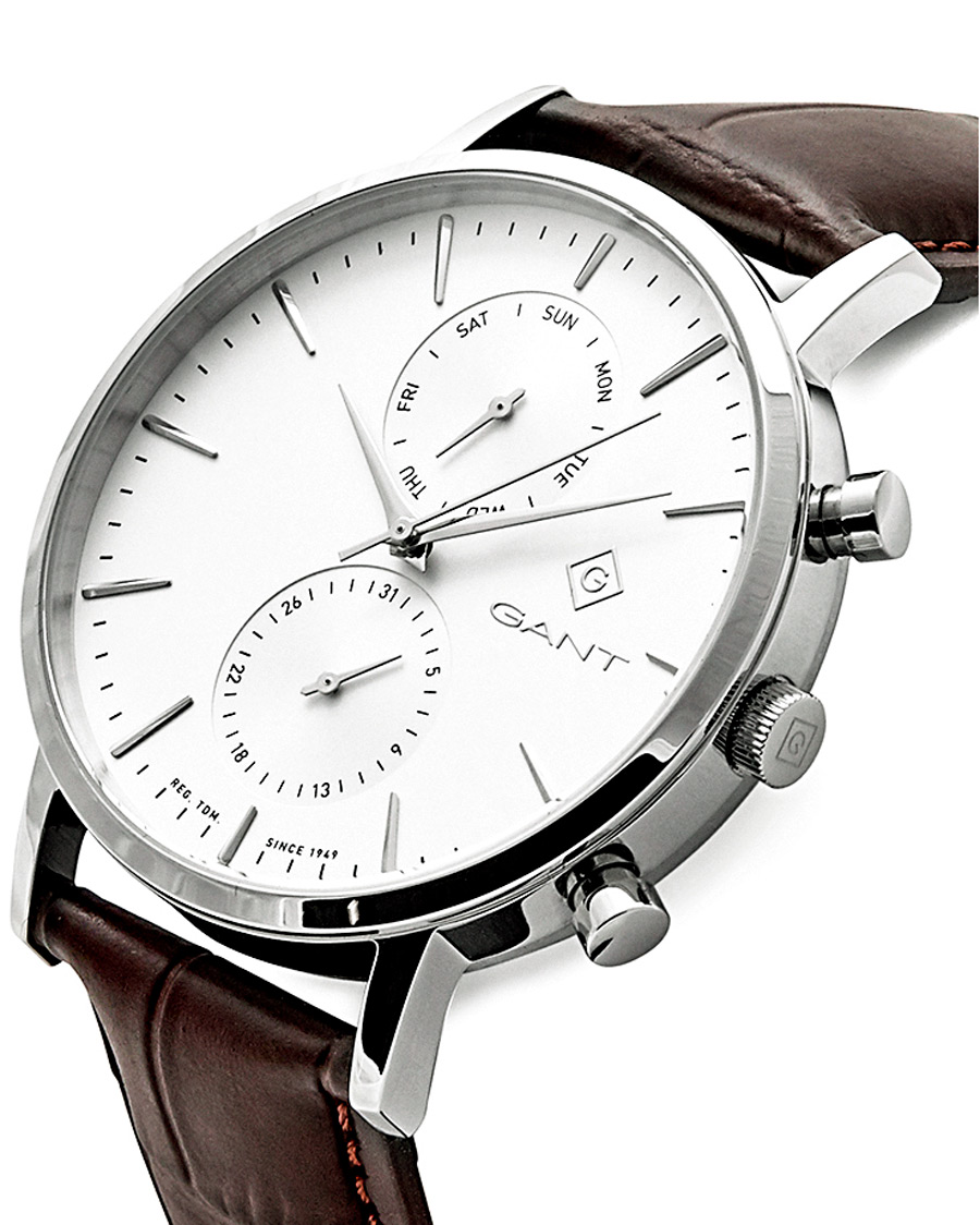 Heren | GANT Park Hill Day Date II Silver | GANT | Park Hill Day Date II Silver