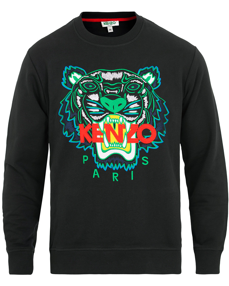 Heren | Truien | KENZO | Tiger Classic Sweatshirt Black