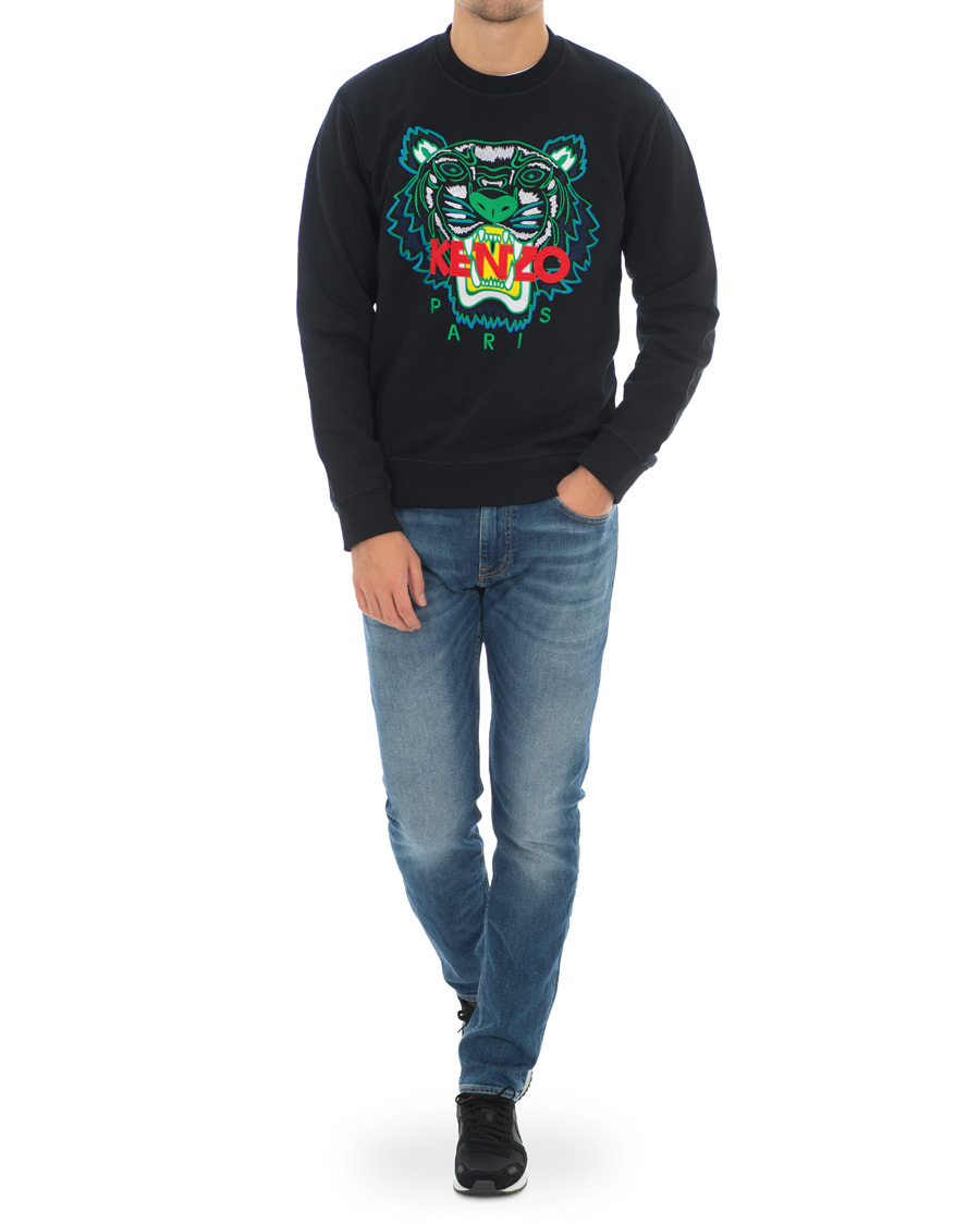 Heren | Truien | KENZO | Tiger Classic Sweatshirt Black