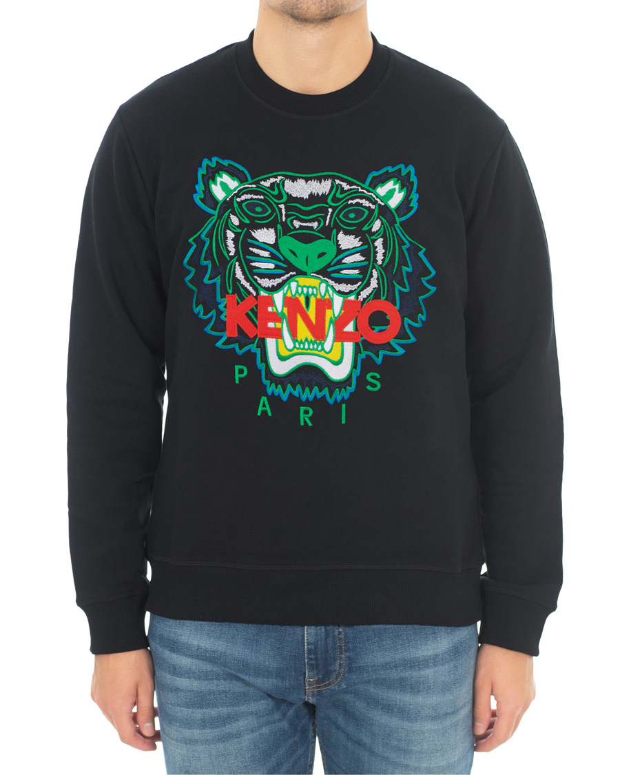 Heren | Truien | KENZO | Tiger Classic Sweatshirt Black