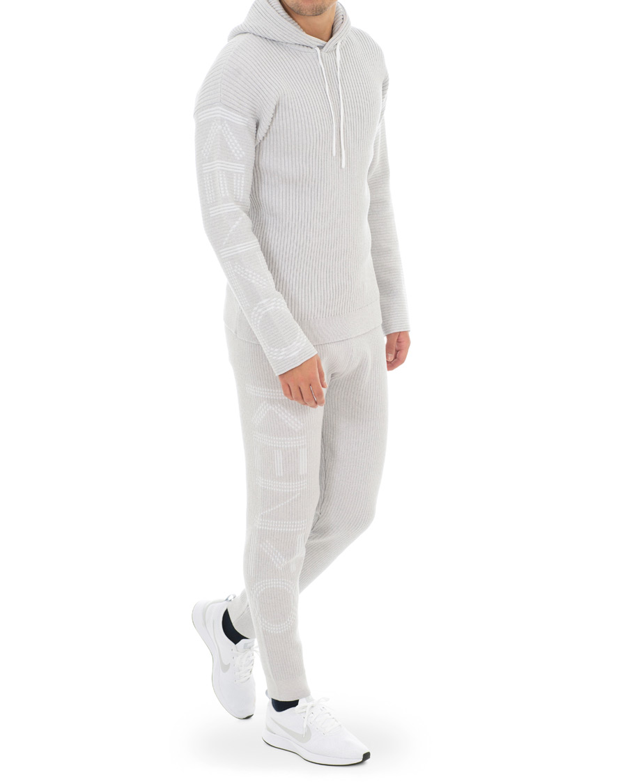 Heren | Truien | KENZO | Knitted Hoodie Grey Melange