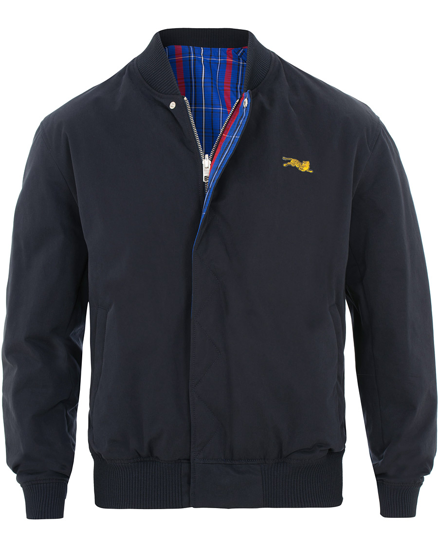 Heren | Jassen | KENZO | Reversible Tiger Crest Bomber Jacket Navy/Multi Blue