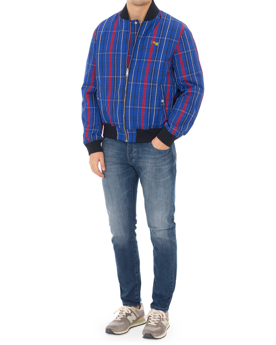 Heren | Jassen | KENZO | Reversible Tiger Crest Bomber Jacket Navy/Multi Blue