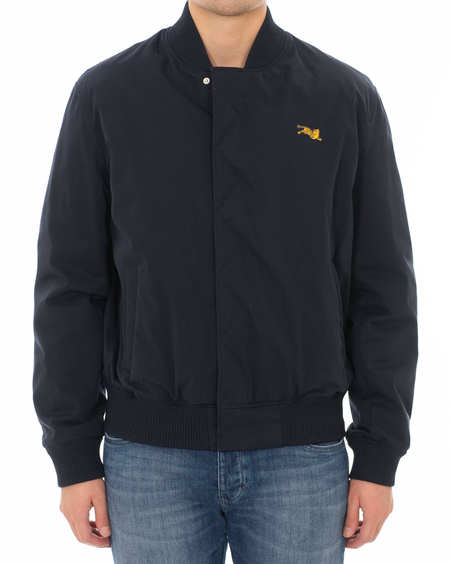 Heren | Jassen | KENZO | Reversible Tiger Crest Bomber Jacket Navy/Multi Blue