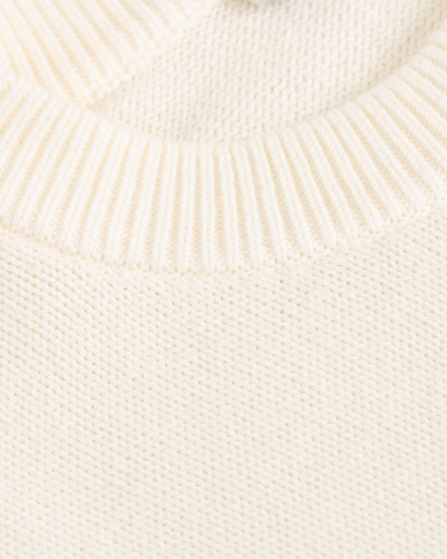 Heren | Truien | KENZO | Jumping Bamboo Tiger Knitted Crew Neck White