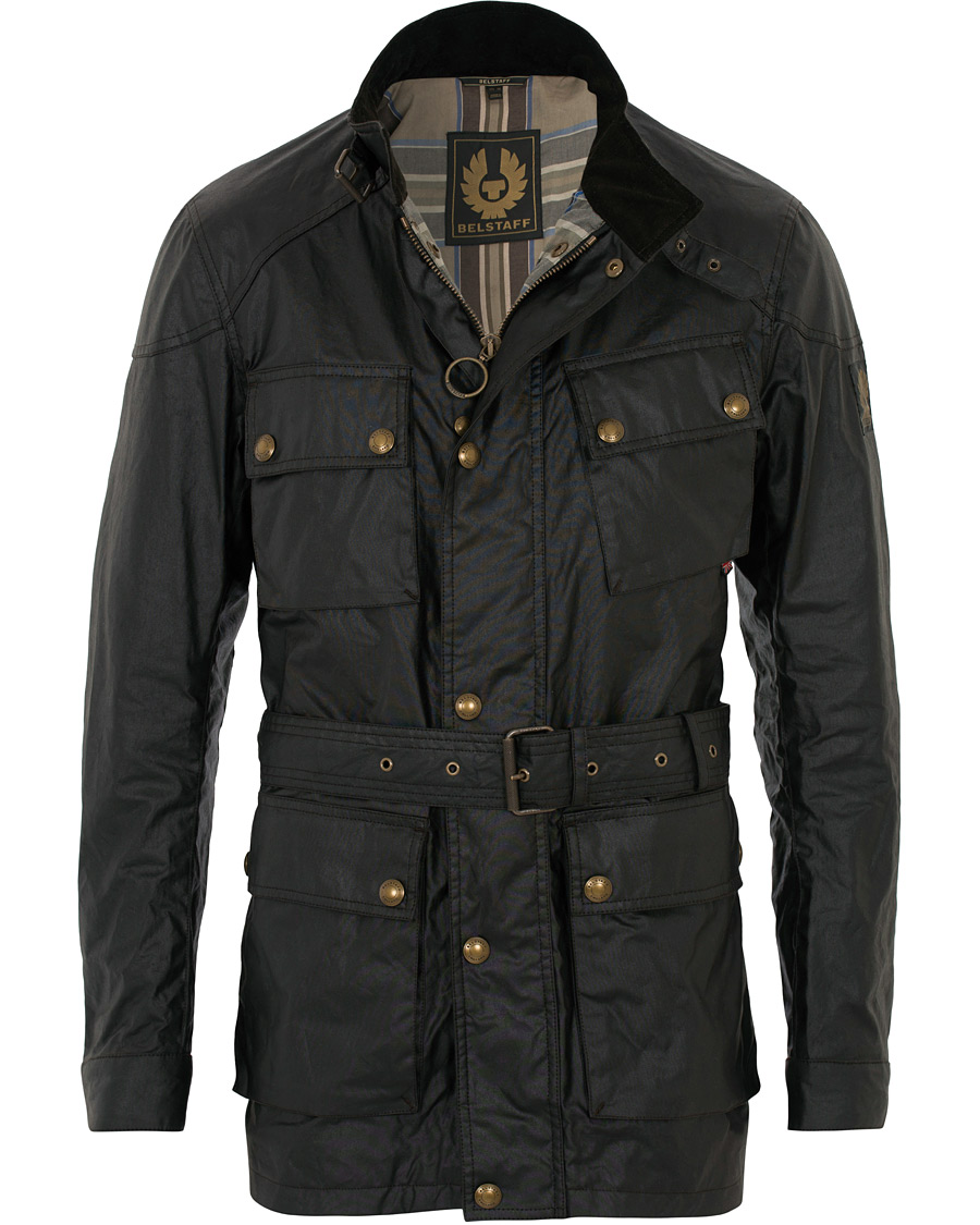 Heren | Jassen | Belstaff | Trialmaster Waxed Jacket Mahogany Brown